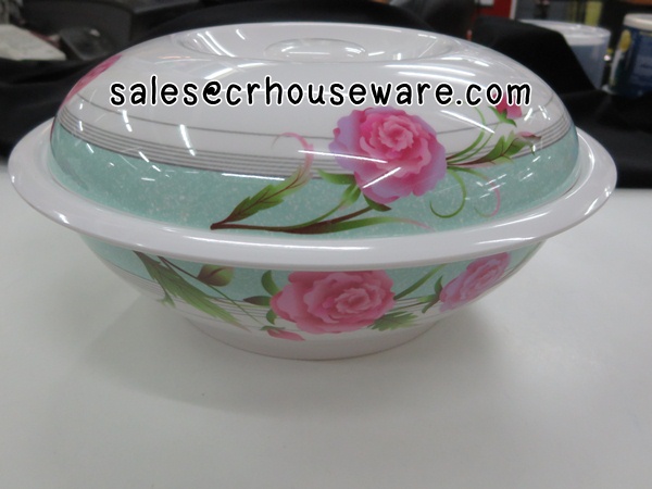 โถข้าวพร้อมฝา 10 นิ้ว 017-BL828-10 (RB)