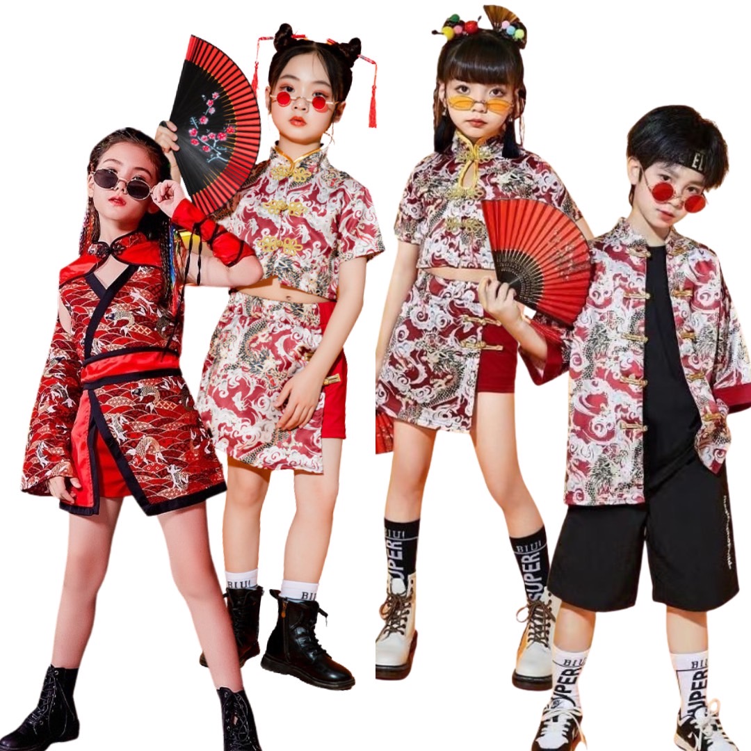 ชุดจีน เซ็ทเสื้อกี้เพ้า+กระโปรง กางเกง ลายใหม่ 2025