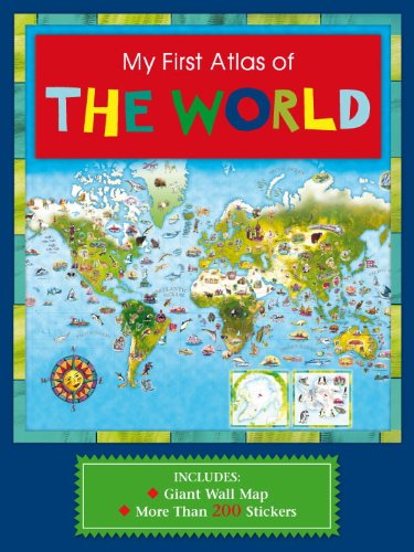 My First Atlas Of The World (Niki Horin) สอนเจ้าตัวเล็กเรียนรู้โลกกว้างด้วยหนังสือเล่มนี้