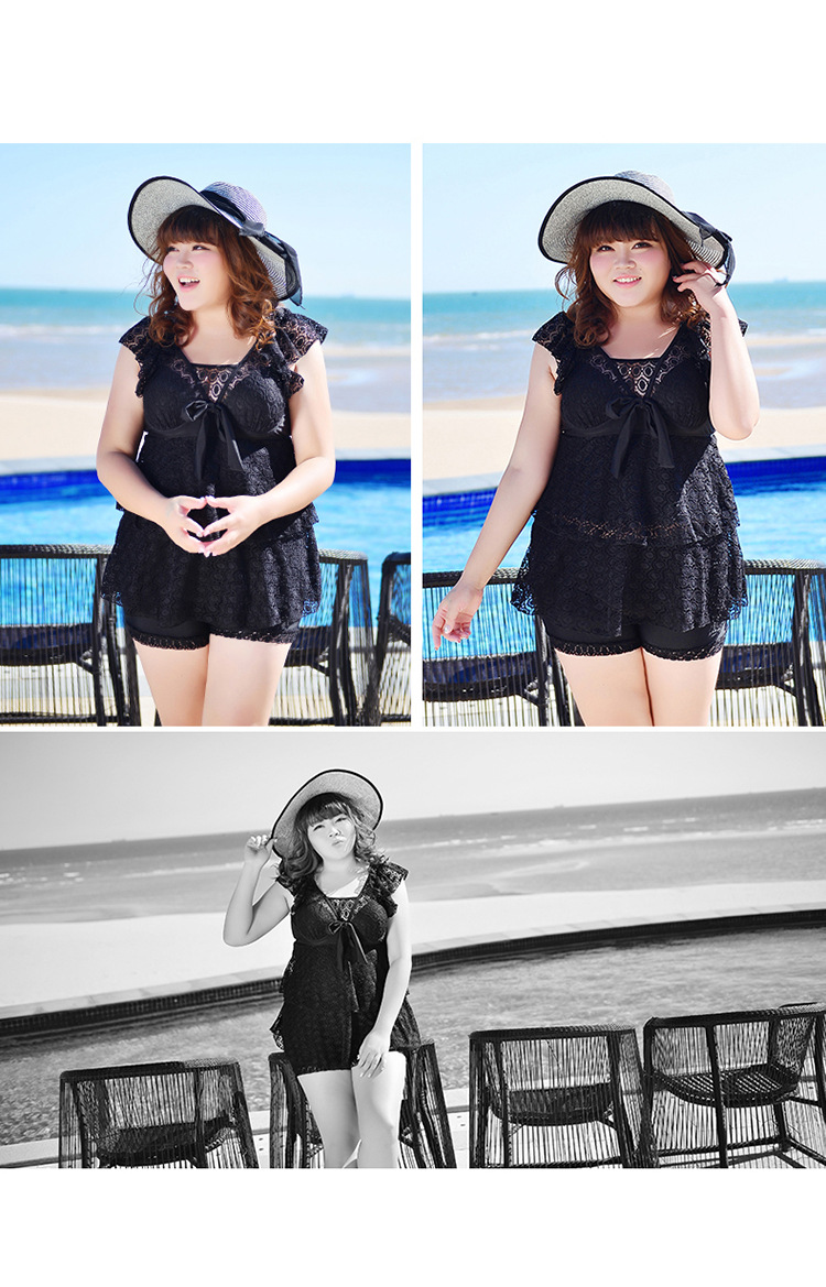 ชุดว่ายน้ำคนอ้วน 4xl เสื้อ+กางเกง รอบอก 40-46 รอบเอว 30-36 สะโพก 40-46 นิ้ว ตัวเสื้อยาว 32 นิ้ว ผ้าดี งานสวยมากค่ะ