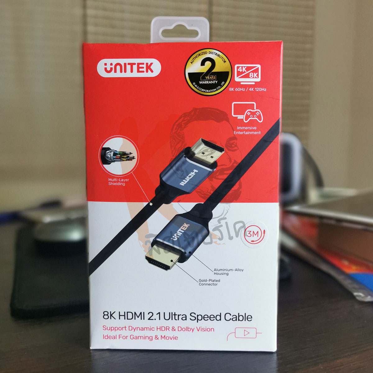 8K Ultra High Speed HDMI V2.1 Cable by Unitek