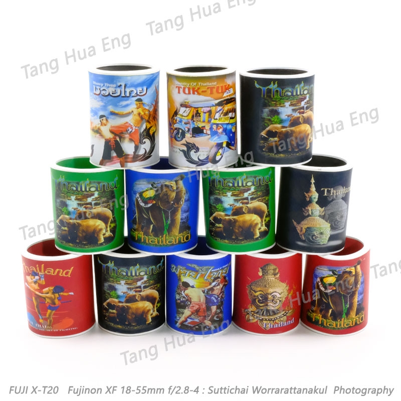 ( 12 ใบ ) กระบอกเบียร์สำหรับกระป๋อง รุ่น B พิเศษ ( พิมพ์ลาย ) ( Beer cooler )