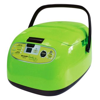 Sharp หม้อหุงข้าว ดิจิตอล 1ลิตร รุ่น KS-ZT10 Candy สีเขียว