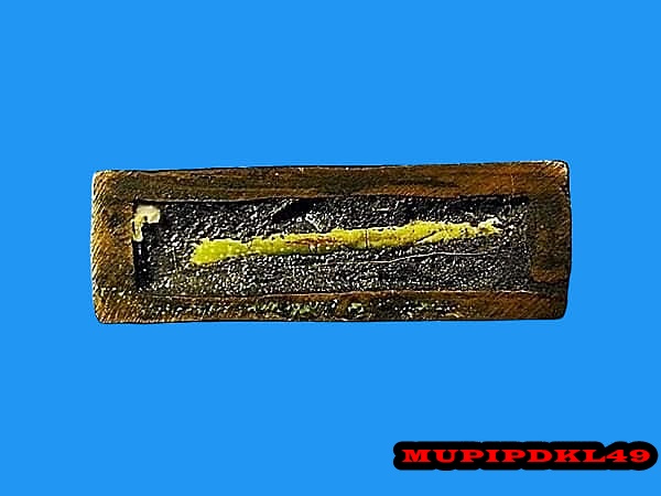 พญาหมูพลิกแผ่นดิน(นารายณ์อวตารปราบมาร) หลวงปู่กาหลงเขี้ยวแก้ว วัดเขาแหลม จ.สระแก้ว เลี่ยมทองเป็นชิ้น คลาสสิกมาก