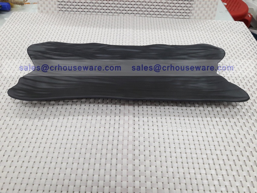 จานลายไม้ 017-PX-F161215