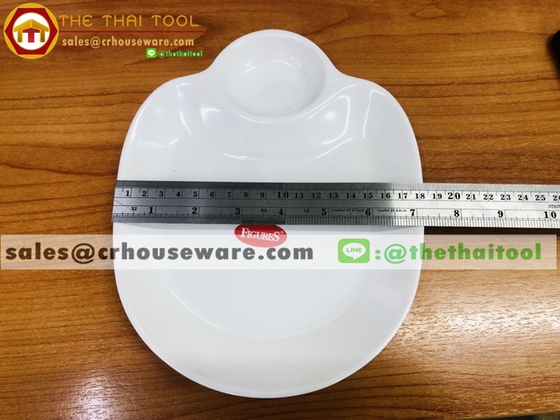 จานสแน็คเมลามีน 8.75" 017-SB-P197-8.75