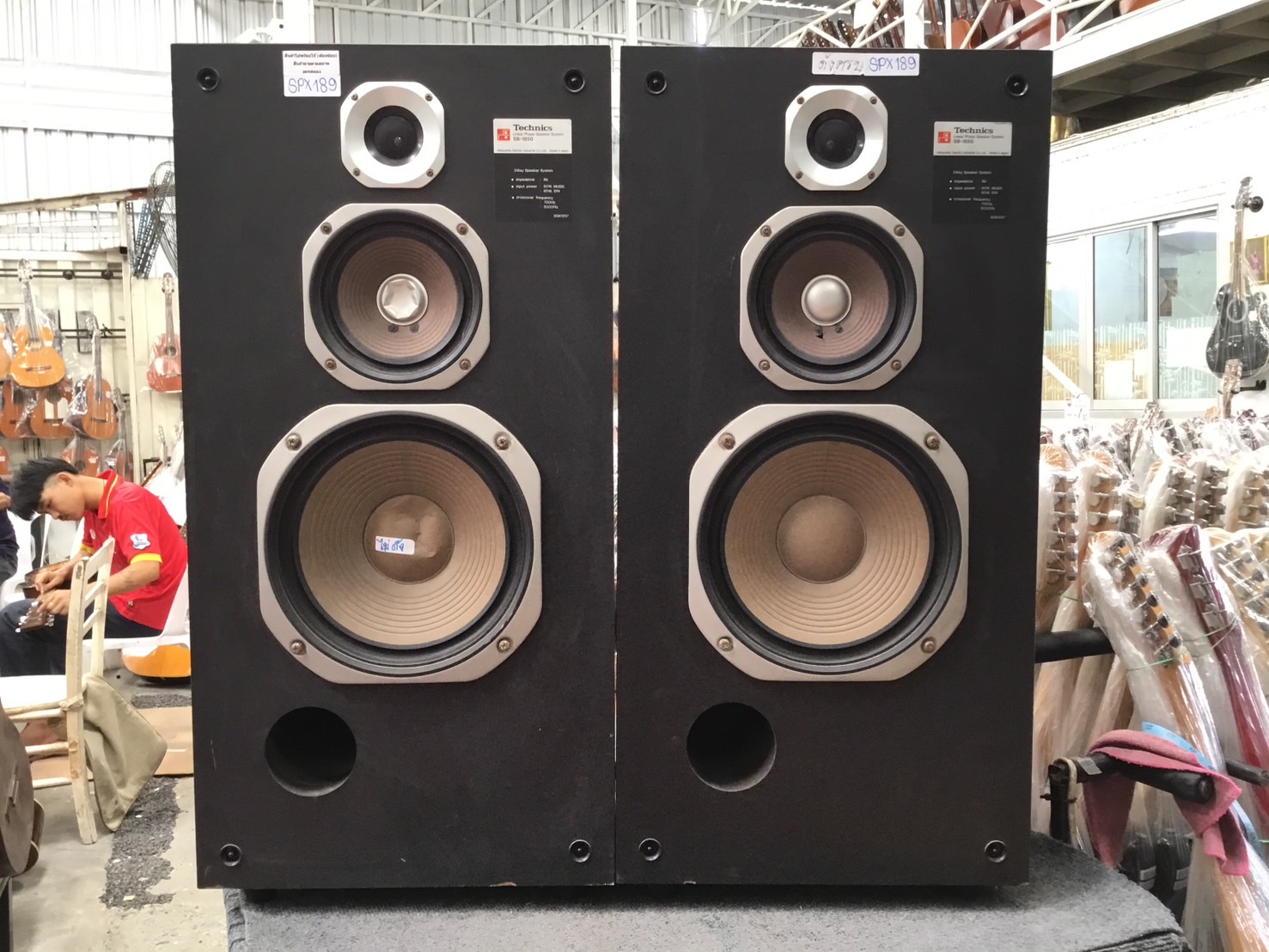 ลำโพง Technics : SB-1850 สินค้าไม่พร้อมใช้งาน(ต้องซ่อม)