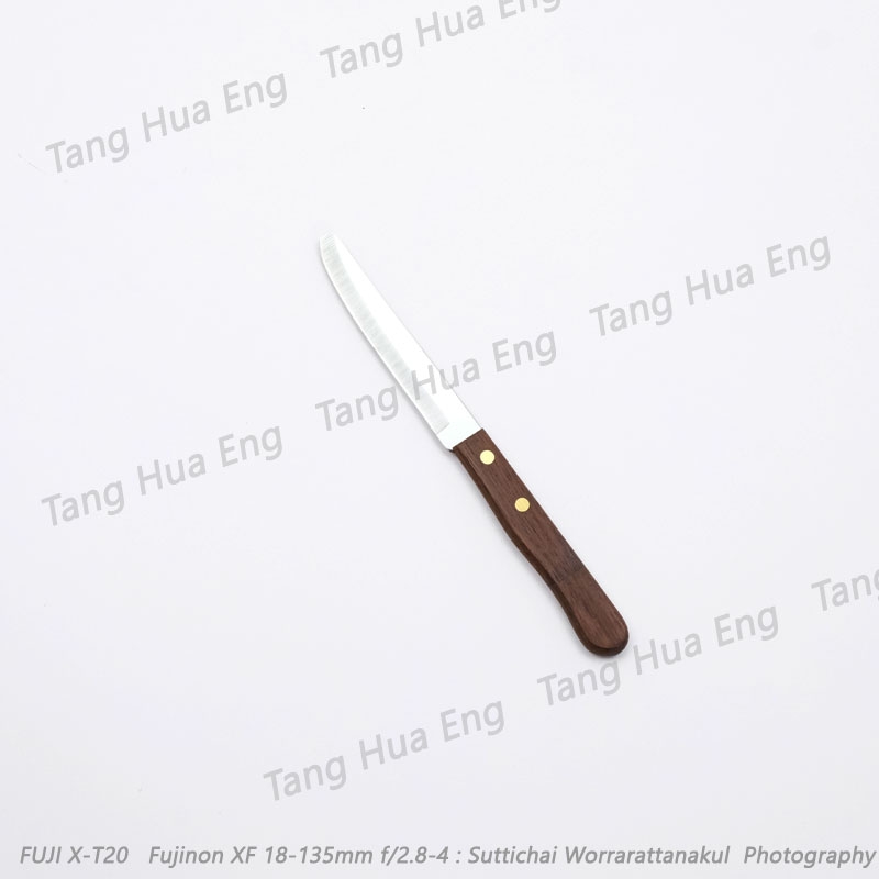 มีดผลไม้ด้ามไม้ปลายแหลม 5 นิ้ว ตรานก ( ซุปเปอร์แวร์ )