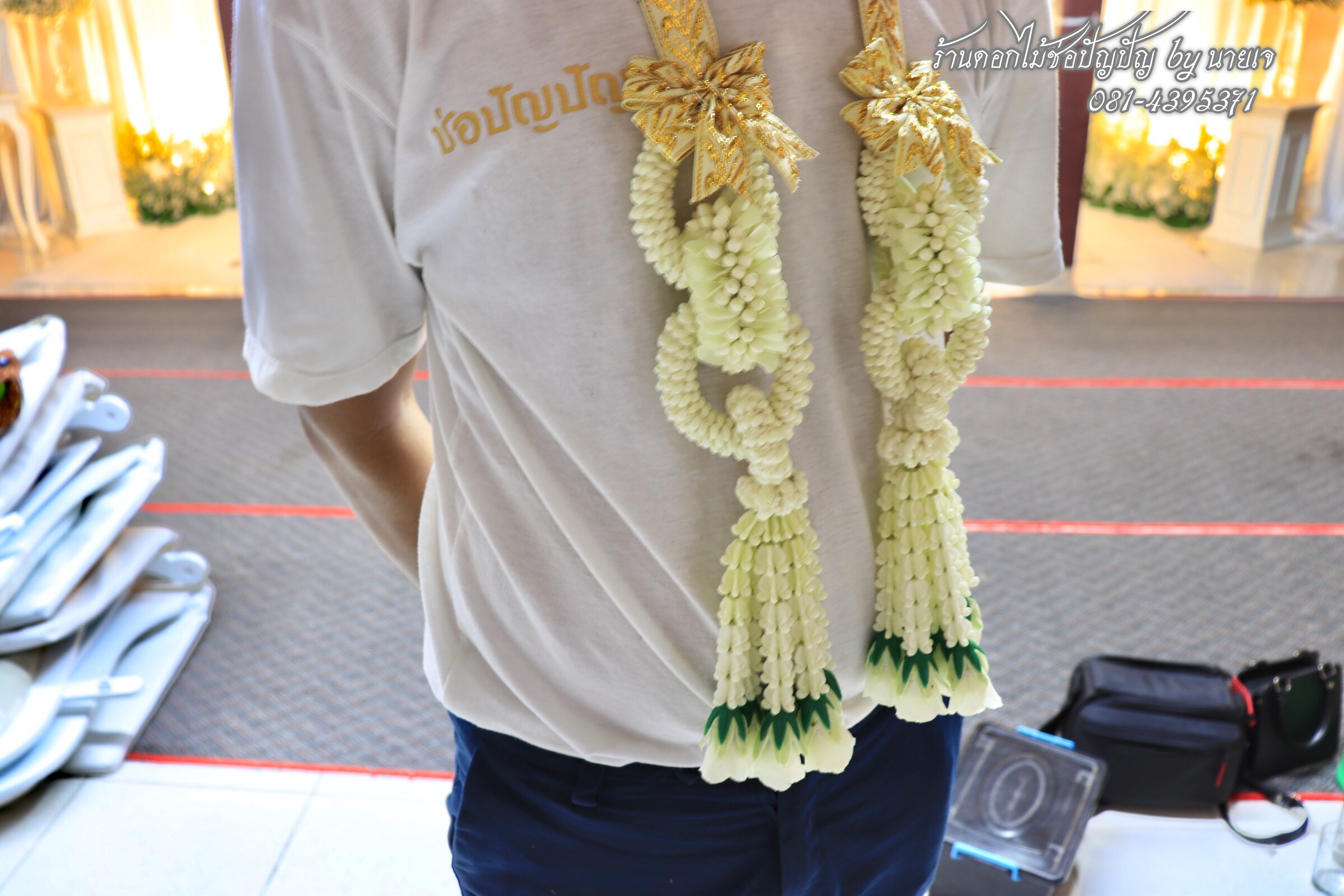 ฺBackdrop หลั่งน้ำสังข์ 6ตค.61