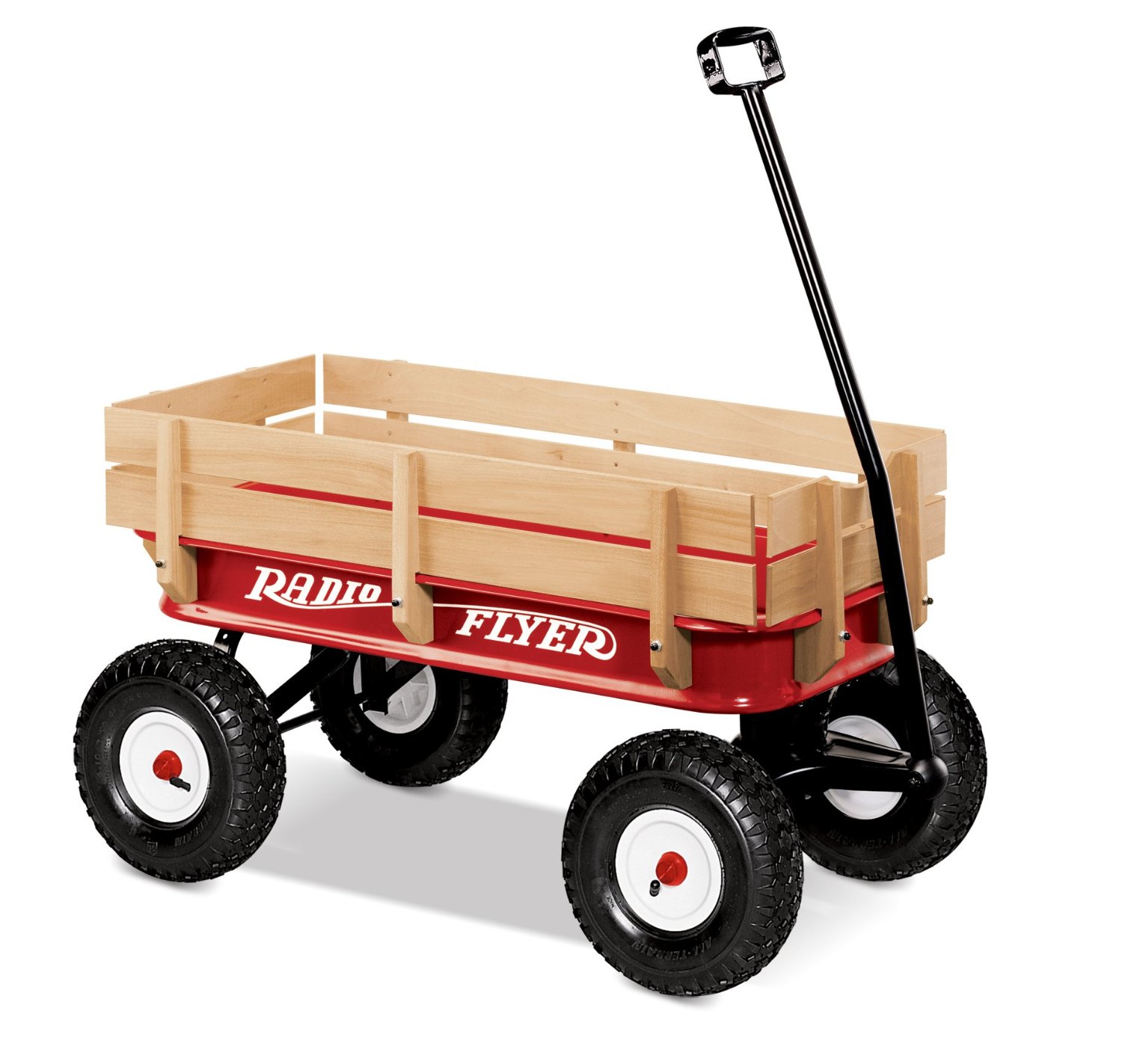 รถเข็นวาก้อน Radio Flyer All-Terrain Steel and Wood Wagon