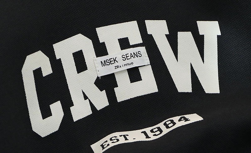 พร้อมส่ง เสื้อกันหนาว เสื้อแขนยาว ลาย Crew