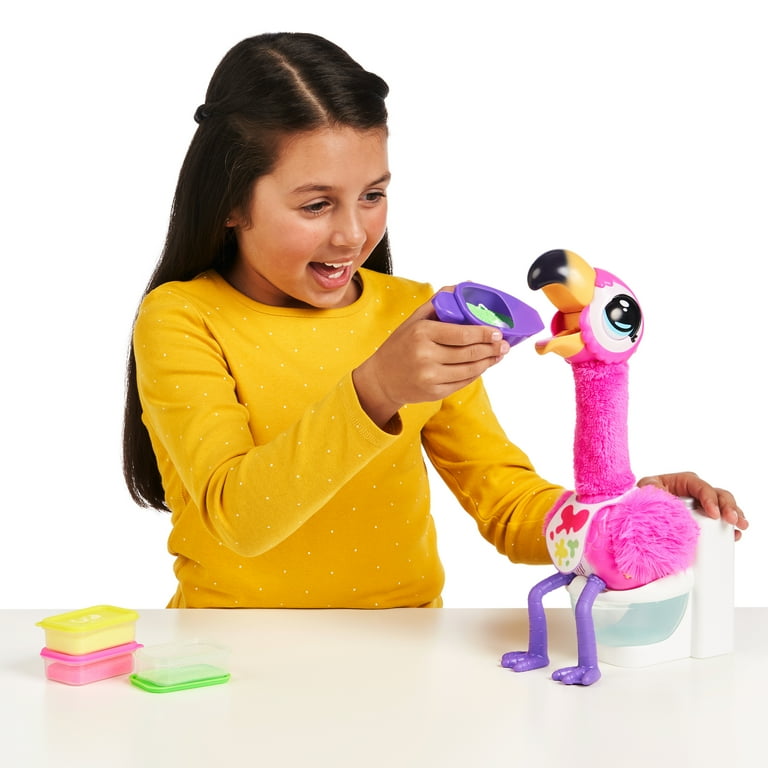 นกฟลามิงโกฝึกขับถ่ายขนาดพิเศษ Little Live Pets Gotta Go S2 Flamingo Value Pack
