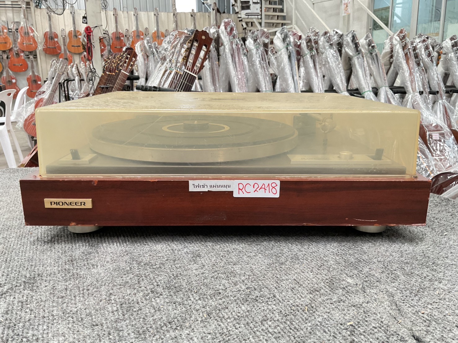 เครื่องเล่นแผ่นเสียง PIONEER : PL-155