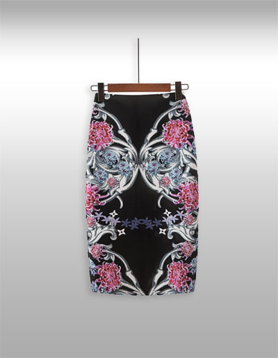 กระโปรงแฟชั่นลายสวยเก๋ มี 4 ไซส รหัส2126