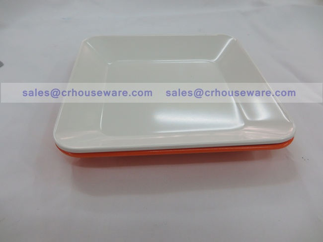 จานสีเหลี่ยม 5.5 นิ้ว P666-5.5