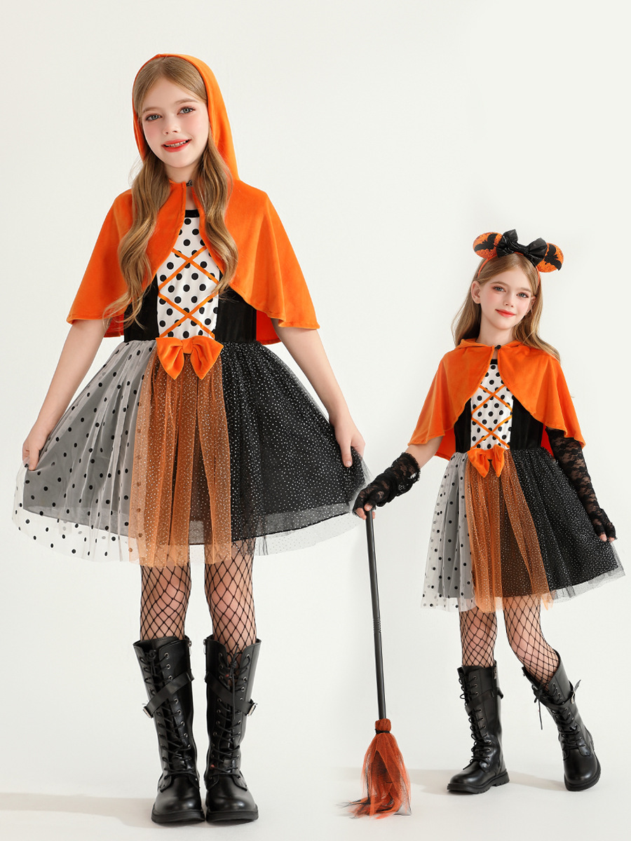 ชุดฮาโลวีนเด็กผู้หญิง haloween แฟนซีชุดกระโปรง