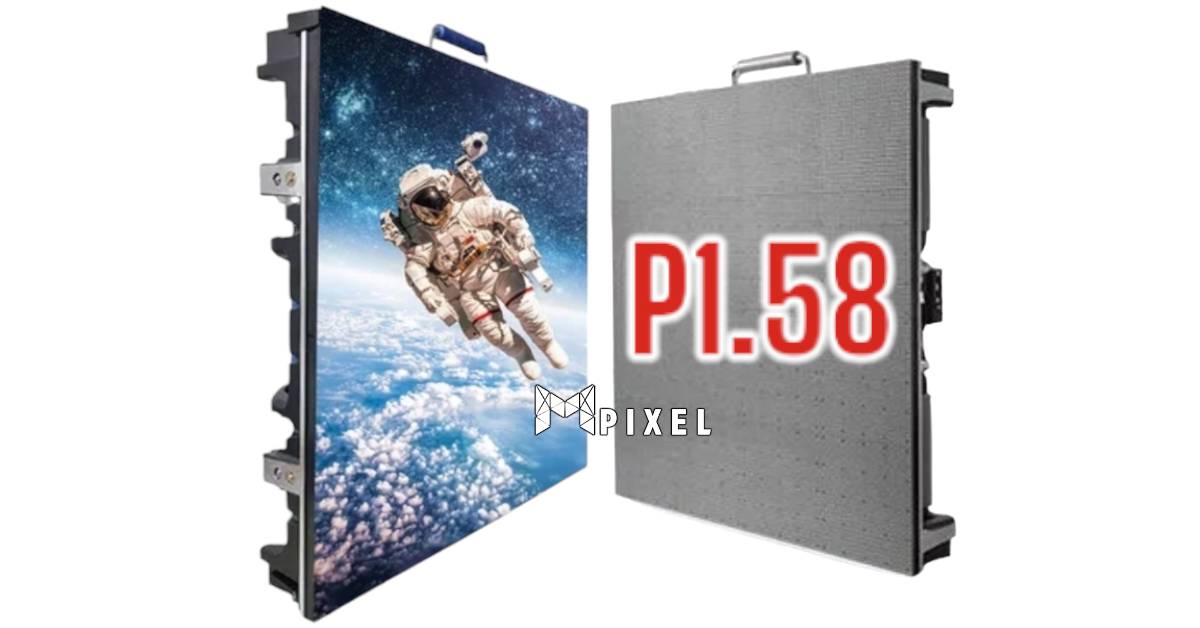 INDOOR จอแอลอีดี LED DISPLAY ความละเอียด P1.58 (Pixel Pitch 1.58mm.) Size 480x480 mm. ใช้งาน ภายในอาคาร สำหรับห้องประชุม ห้องเรียน ทุกหน่วยงาน ราชการ เอกชน บริษัท ห้าง ร้าน ราคาพิเศษที่นี่ Multiav