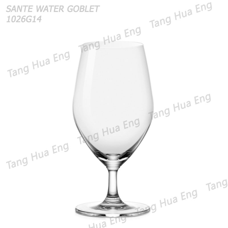 ( 1 โหล) แก้ว SANTE WATER GOBLET, 405 มล. #1026G14 ยี่ห้อโอเชี่ยน