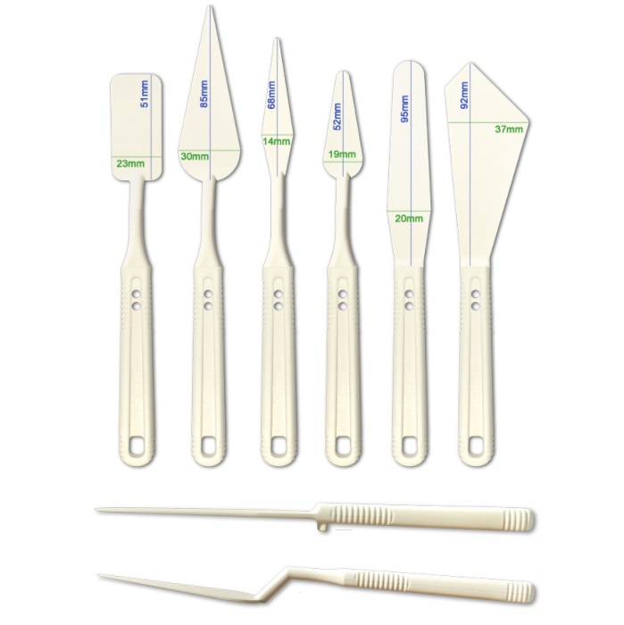 ชุดเกรียงพลาสติก Mungyo 6 ด้าม