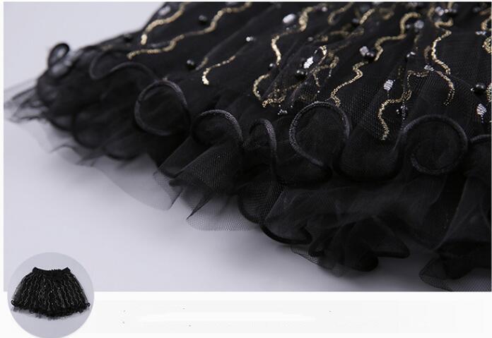 กระโปรง กระโปรงเด็ก ทรงสั้น ระบายขอบ