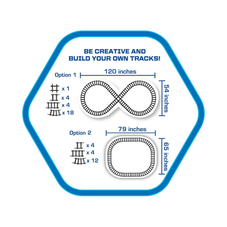 รถไฟแบตเตอรี่พร้อมราง Paw Patrol 6-Volt Powered Train with Tracks and Caboose