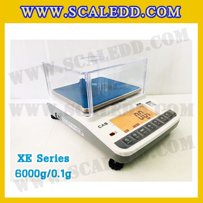 เครื่องชั่งดิจิตอลทศนิยม1ตำแหน่ง รุ่น XE 6000g x 0.1g เครื่องชั่ง6000g เครื่องชั่งน้ำหนัก 6000g เครื่องชั่งละเอียดสูง6000g กิโลดิจิตอล6000g ตาชั่ง6000g เครื่องชั่ง6000g ยี่ห้อ CAS รุ่น XE