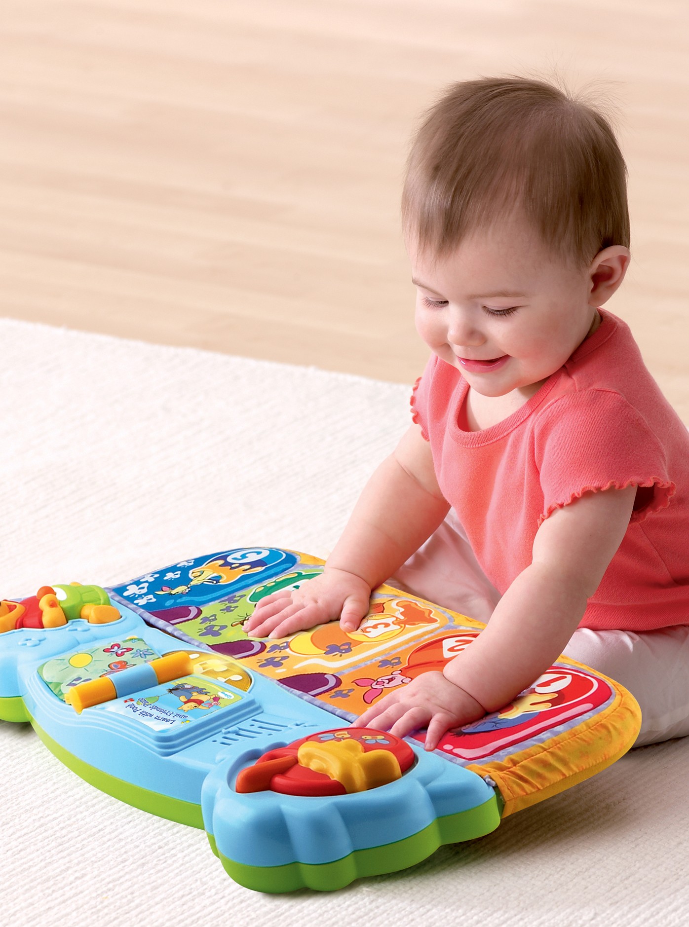 เปียโนสำหรับให้น้องนอนเตะ VTech Learn with Pooh & Friends piano
