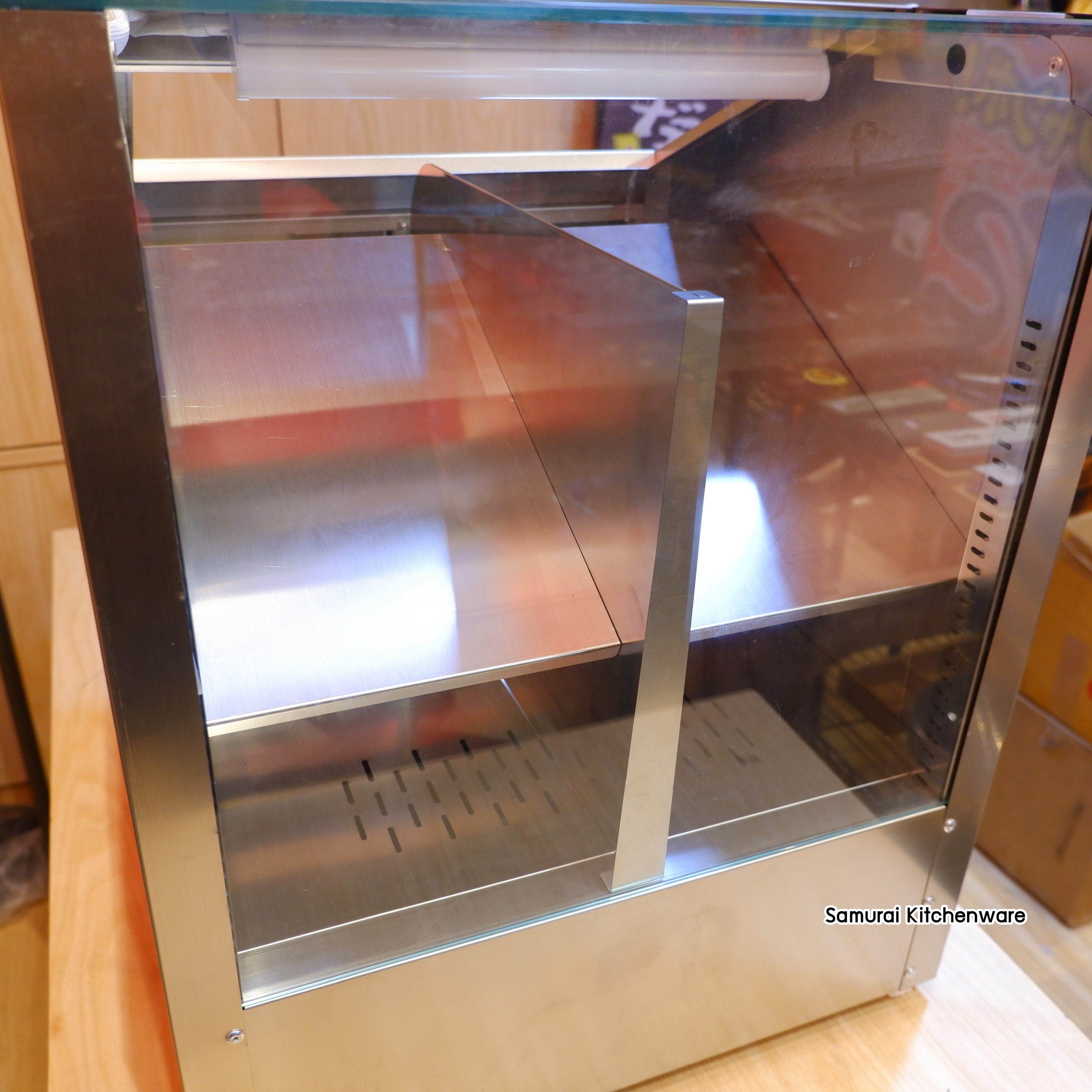 ตู้อุ่นป๊อปคอร์น (สแตนเลสทั้งตัว)