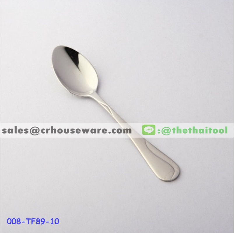 ช้อนชาสแตนเลส 89 ลายภูเรือ TEA SPOON 008-TF89-10