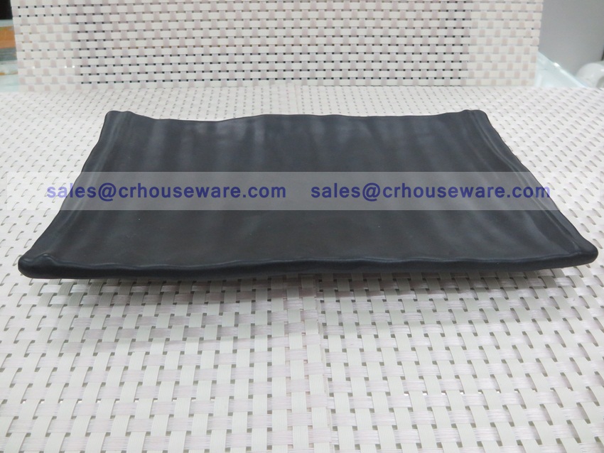 จานสี่เหลี่ยมผืนผ้า 017-PX-F151210