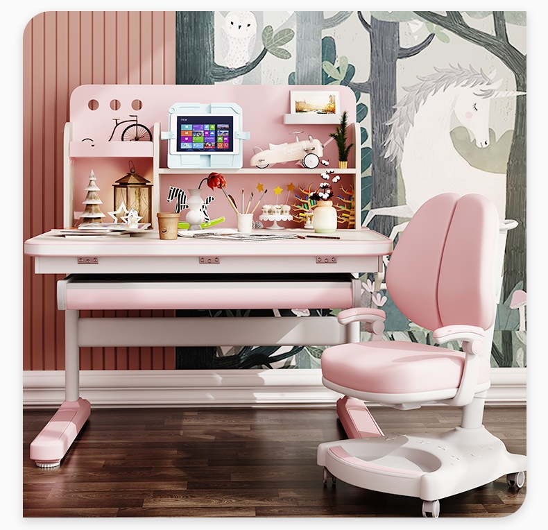 โต๊ะหนังสือเด็ก พร้อมชุดเก้าอี้ (Good for health) รหัส SMT1 _N21T90