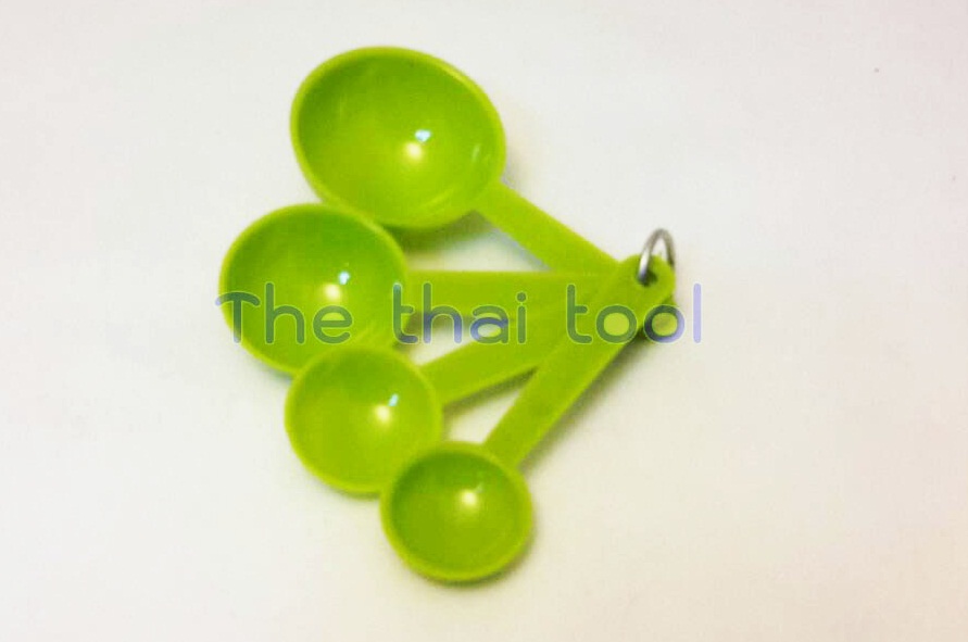 ช้อนตวงของแห้งพลาสติก 037-MSPT Measuring spoon plastic. 037-MSPT