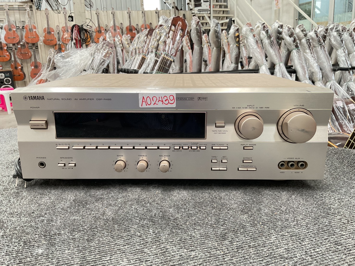 เครื่องขยายเสียง YAMAHA : DSP-R495