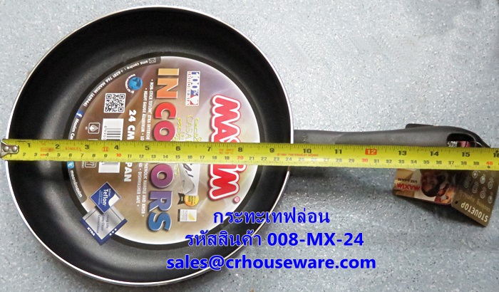 กระทะเทฟล่อน ขนาด 24 ซม. รหัสสินค้า 008-MX-24