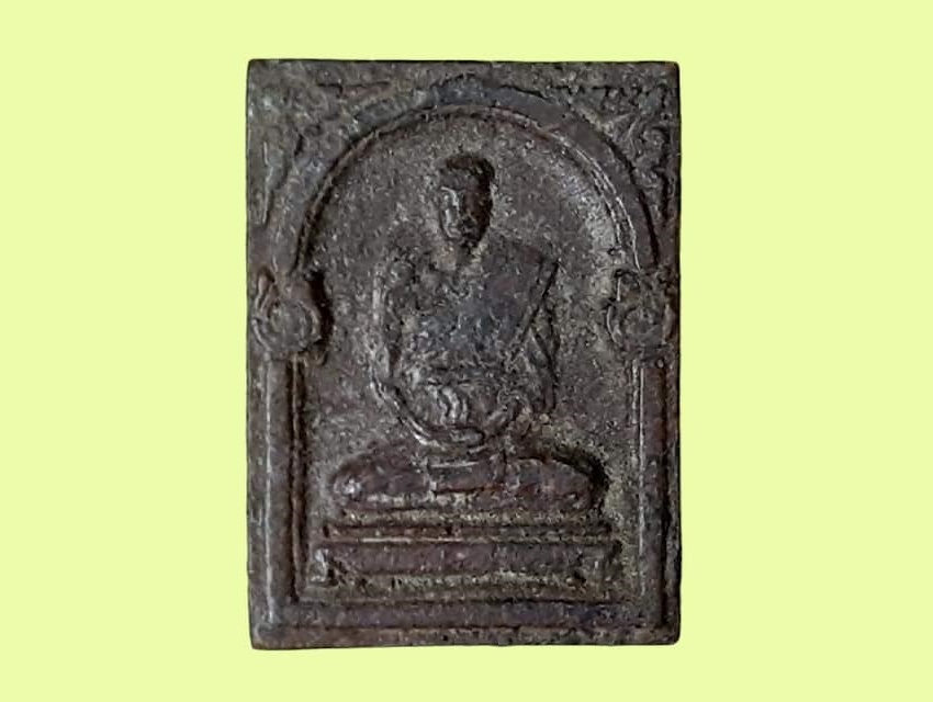 รูปเหมือน หลวงพ่อเทศ วัดสระทะเล นครสวรรค์ เนื้อผงว่าน