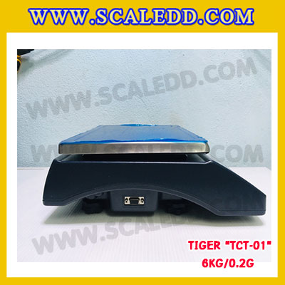 เครื่องชั่งนับจำนวน6กิโลกรัม เครื่องชั่งน้ำหนัก6kg เครื่องชั่งนับชิ้นงาน6kg ตาชั่งนับจำนวน6kg พิกัดน้ำหนัก 6kg ความละเอียด 0.2g ยี่ห้อ TIGER รุ่น TCT-01 (เครื่องชั่งผ่านตรวจรับรองจากสำนักชั่งตวงวัด)