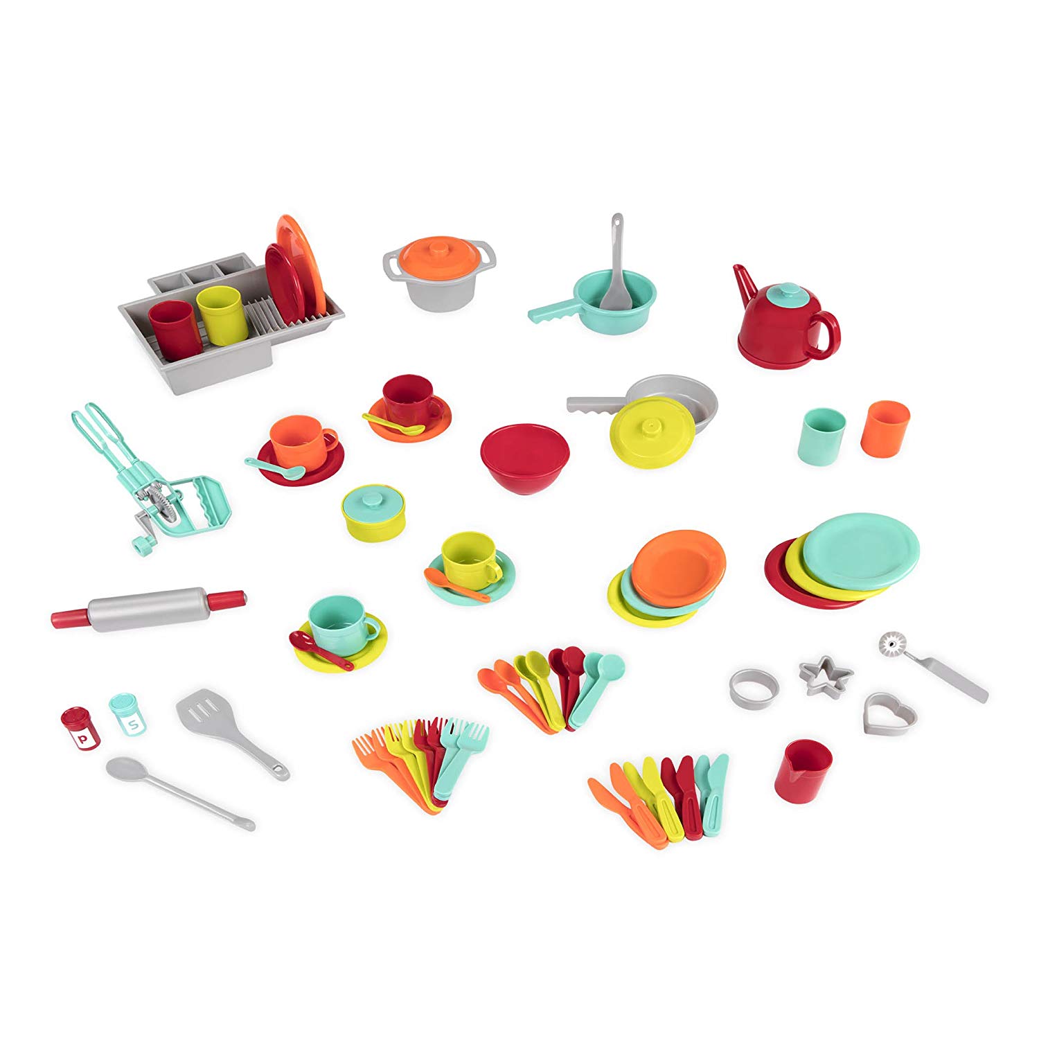 ชุดเครื่องครัว Battat Deluxe Kitchen Pretend Play Accessory Toy Set