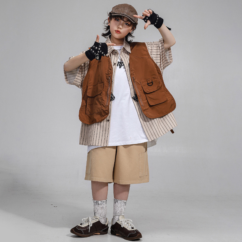 ชุดเต้น ฮิปฮอป เซ็ตเสื้อ+กางเกงขายาว**สินค้าเปิดจอง