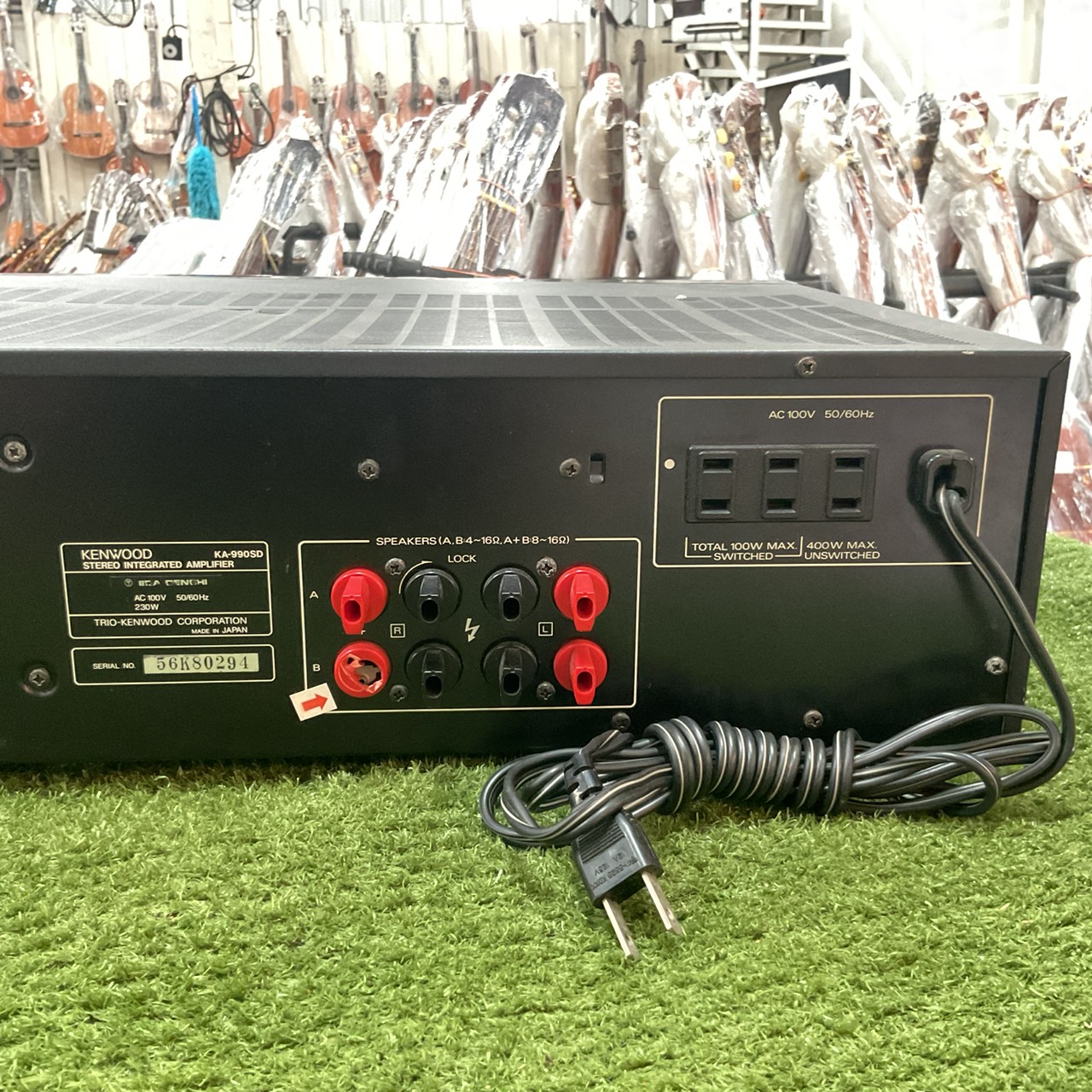 เครื่องขยายเสียง KENWOOD : KA-990SD สินค้าไม่พร้อมใช้งาน (ต้องซ่อม)