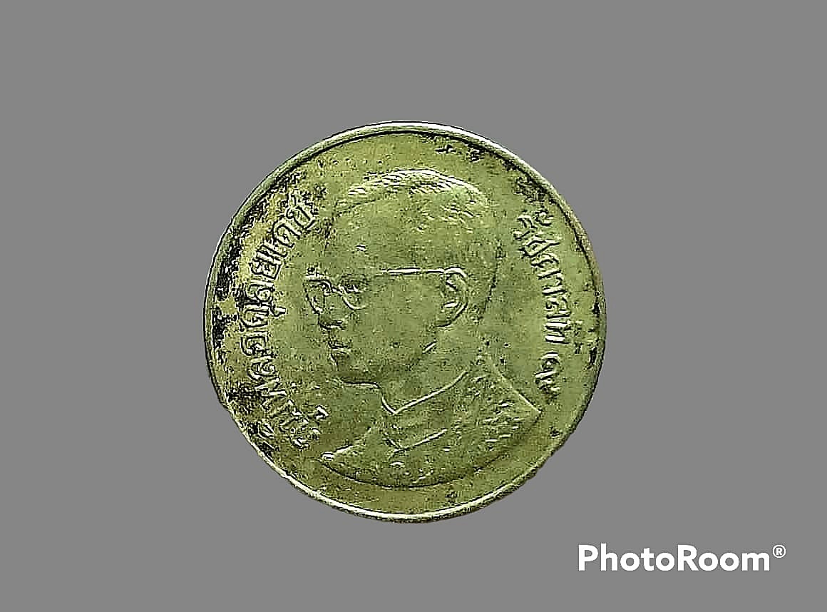 เหรียญ เงิน กษาปณ์หมุนเวียน รัชกาลที่ 9 50 Satang 1989 อันดับ 10