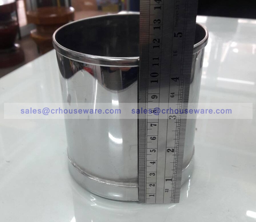กระป๋องตักข้าวสารสแตนเลส 1 ลิตร 005-KP1000