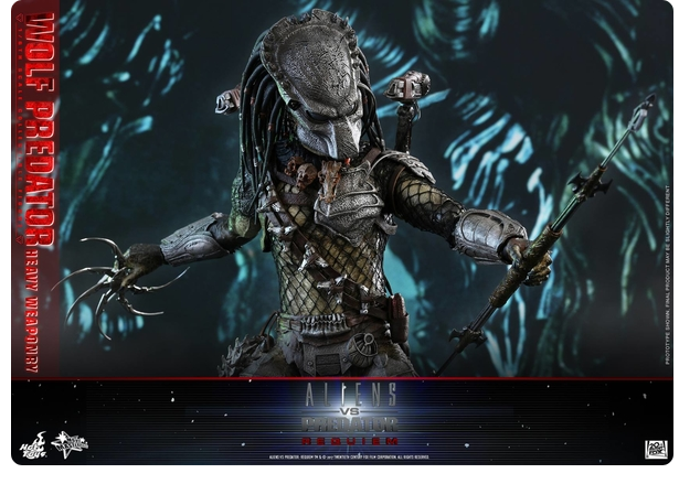 HOTTOYS - AVP-R - Wolf Predator (Heavy Weaponry Version)