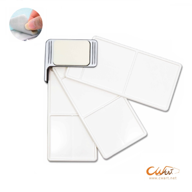 จานสีน้ำพับเล็ก 3ชั้น Seikai