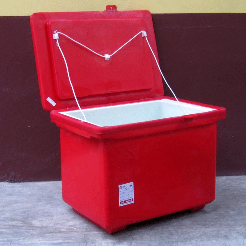 ถังแช่น้ำแข็งพลาสติก ขาต่ำ/ขาสูง ขนาด 100 ลิตร ตราฉลาม