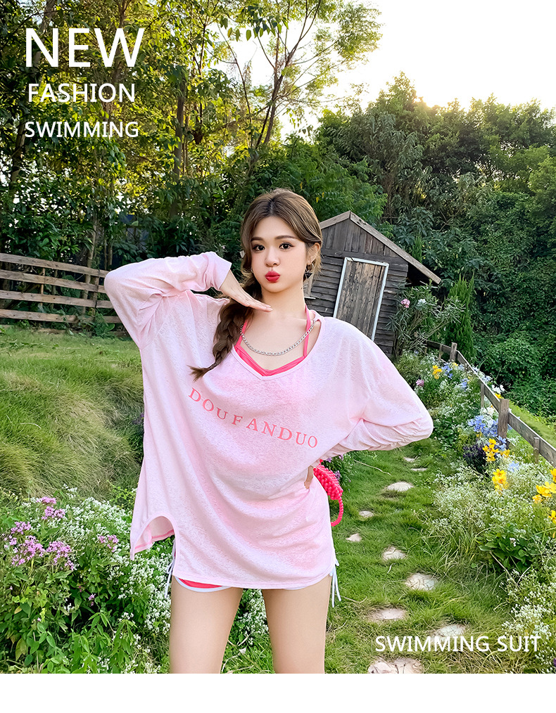 ชุดว่ายน้ำคนอ้วนเซต 3 ชิ้น 5xl บรารอบอก36-42 รอบเอว34-40สะโพก 38-46 นิ้ว เสื้อคลุมตัวนอกรอบอก54 ยาว 31 นิ้วค่ะ ผ้าดีงานสวยมากค่ะ