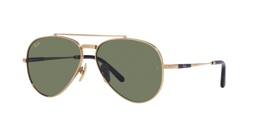 RayBan RB8225 313852 AVIATOR TITANIUM