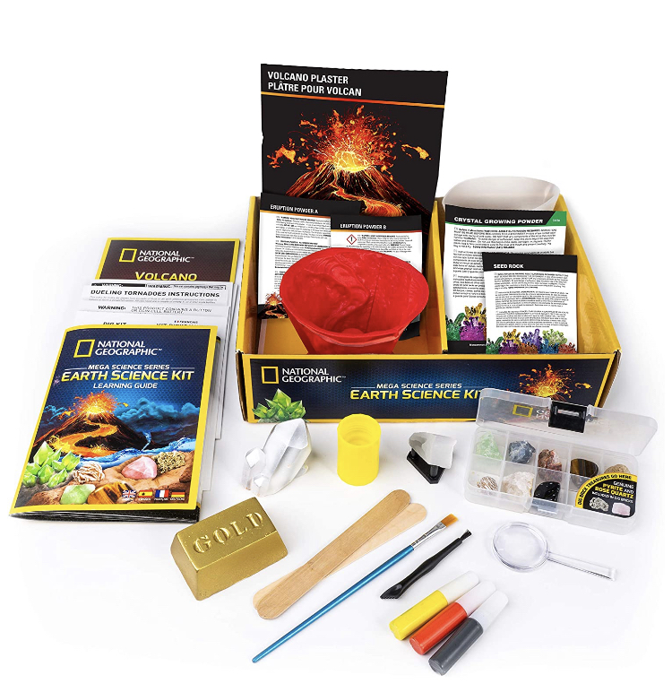 ชุดทดลองทางวิทยาศาสตร์ชุดใหญ่ NATIONAL GEOGRAPHIC Earth Science Kit - Mega Science Lab
