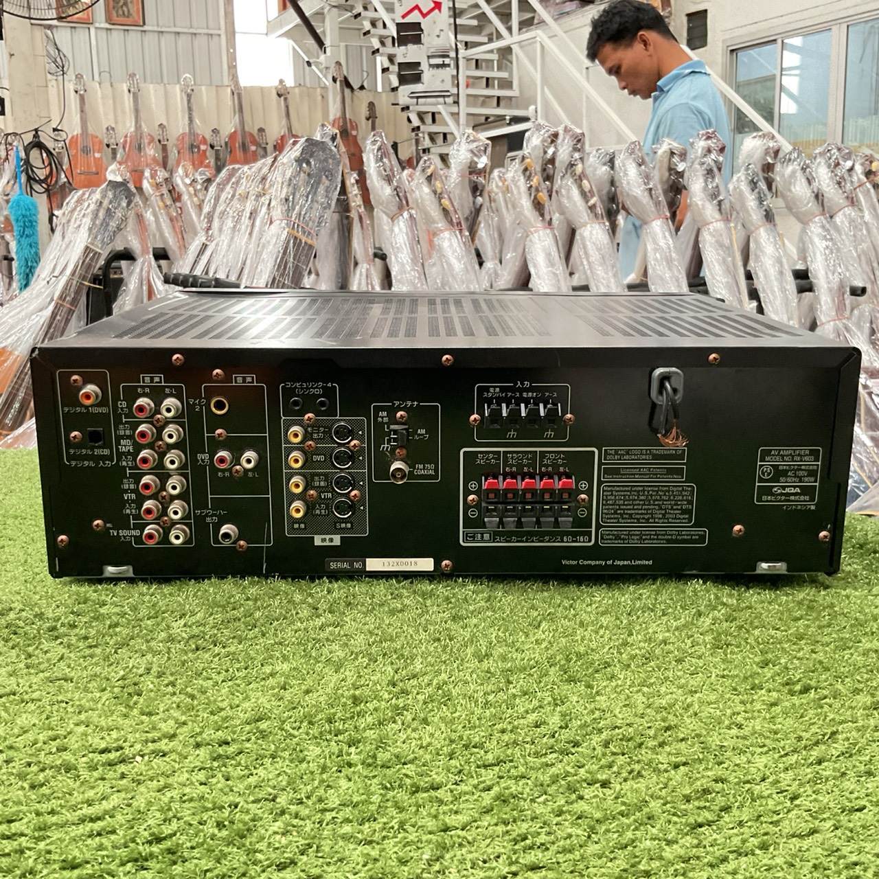 เครื่องขยายเสียง JQA : RX-V603 สินค้าไม่พร้อมใช้งาน (ต้องซ่อม)