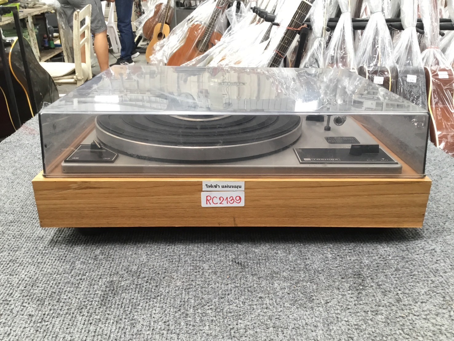 เครื่องเล่นแผ่นเสียง TOSHIBA : SX-155