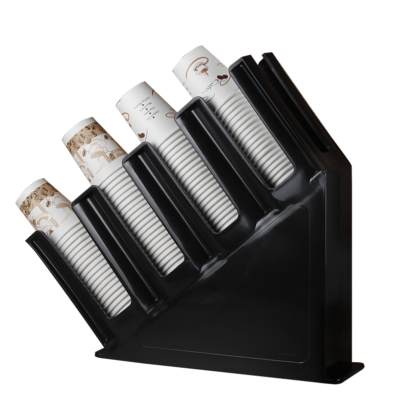 กล่องใส่แก้วกาแฟ อะคิลิค 4 ช่อง แร็คใส่แก้วกาแฟ ที่ใส่แก้วกาแฟ